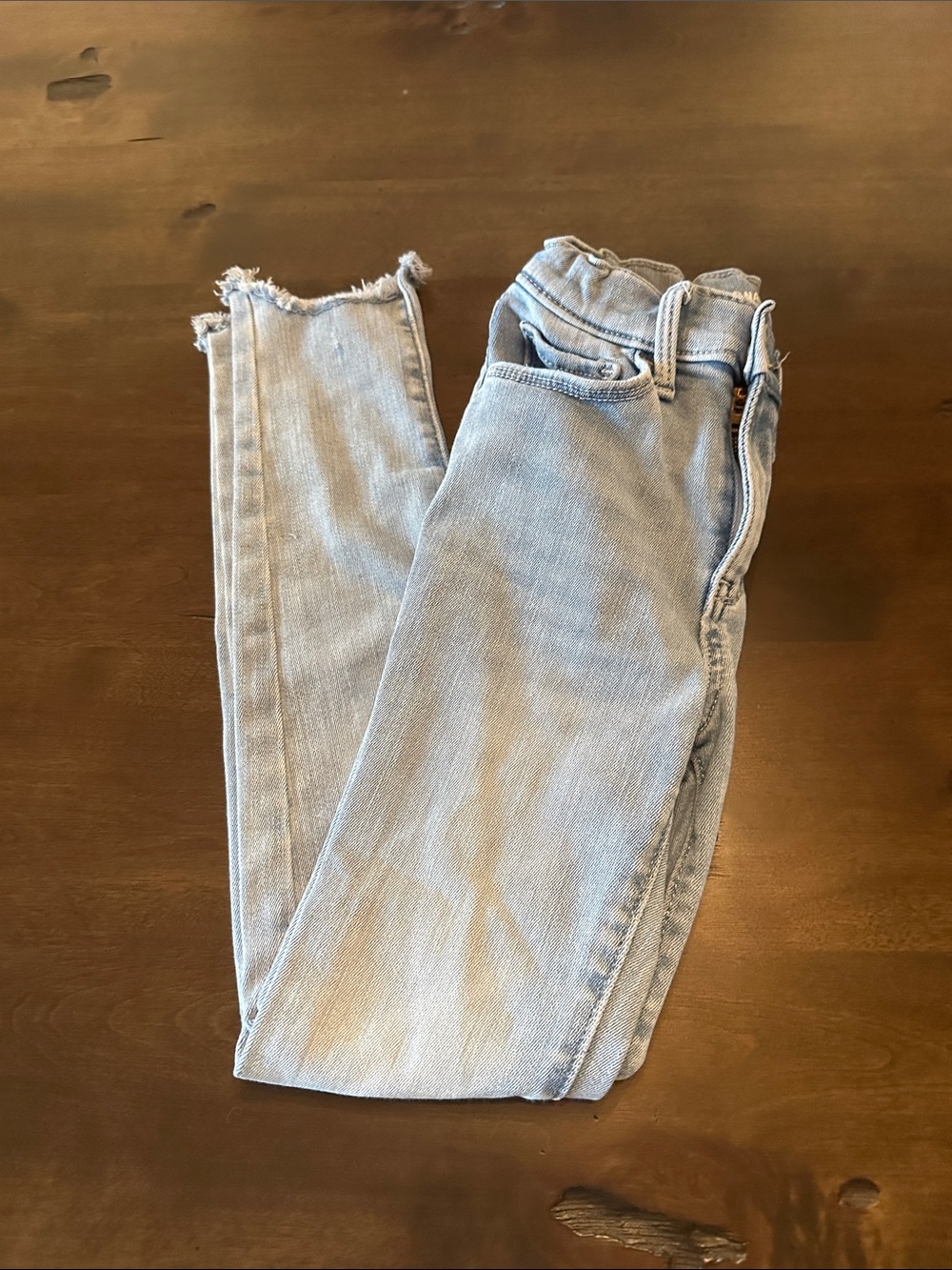 Old Navy Light Blue High-Rise Rockstar Jeggings Size 10 - Picture 1 of 9